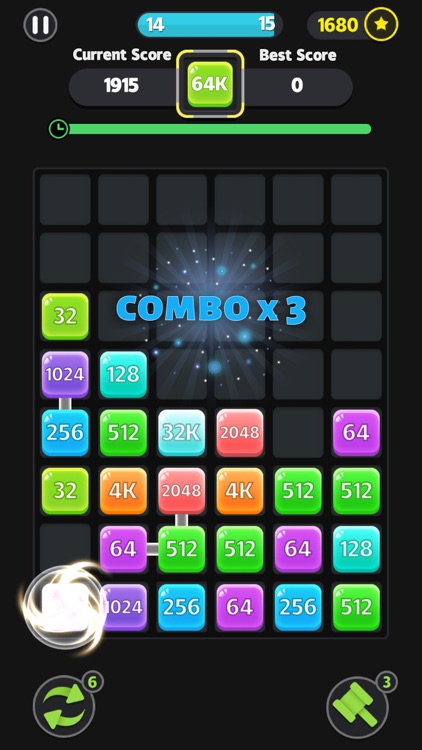 NumMerge - Drag Numbers Games