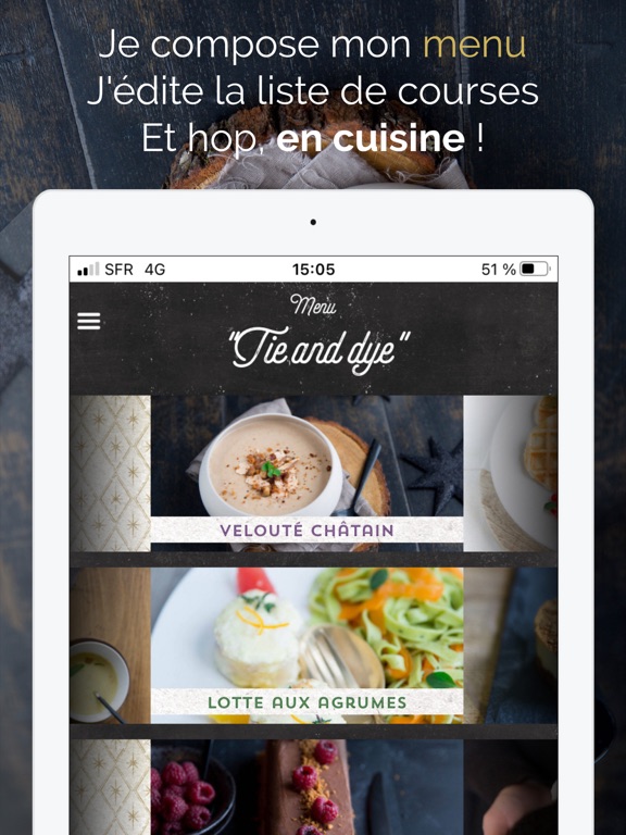 Et voilà ! Menus de fêteのおすすめ画像1