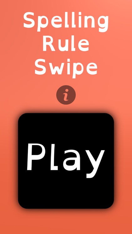 Spelling Rule Swipe