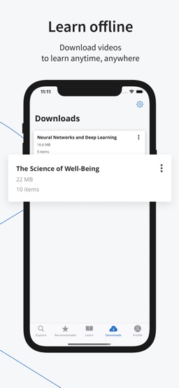 Coursera: Learn new skills app screenshot