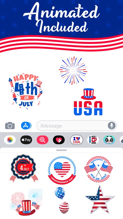 4th of July Stickers ⋆