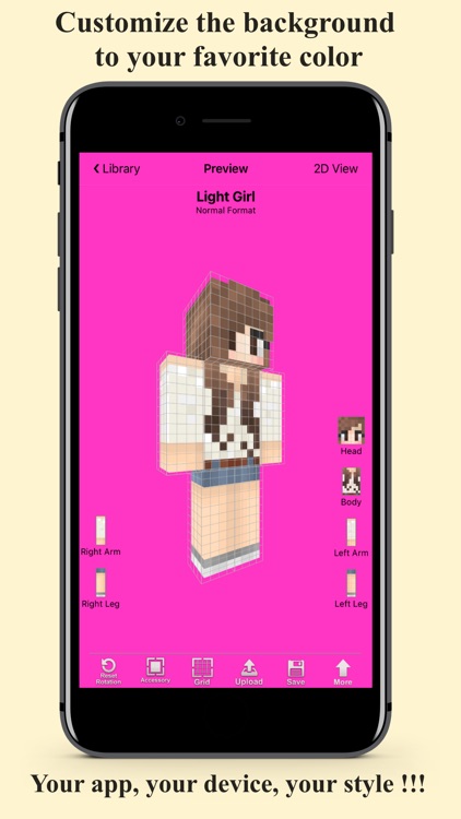 Skin Designer 3D for Minecraft screenshot-5