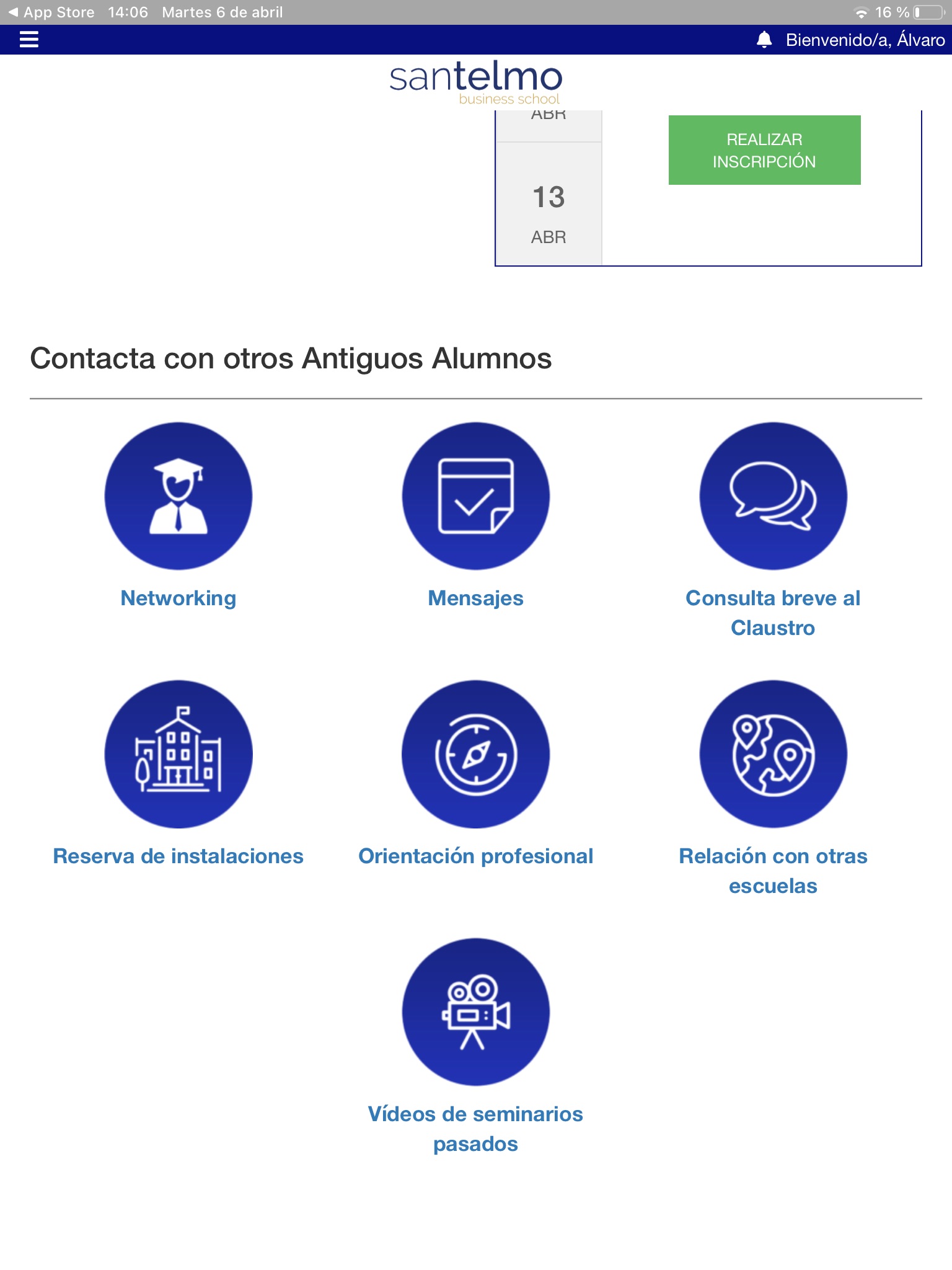 Alumni Santelmo screenshot 3