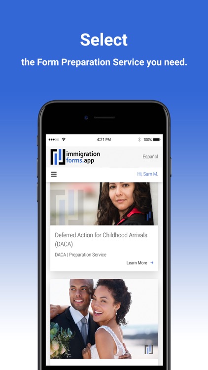 ImmigrationForms.app screenshot-3