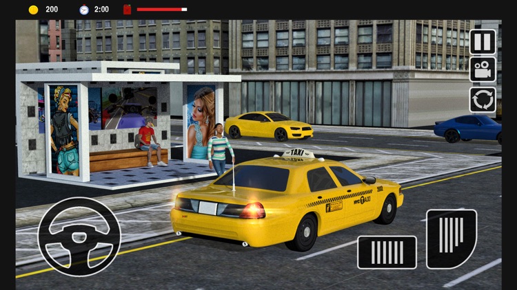 Crazy Taxi Jeep Driving Games