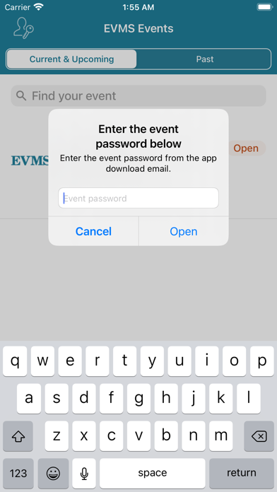 EVMS Events screenshot 2
