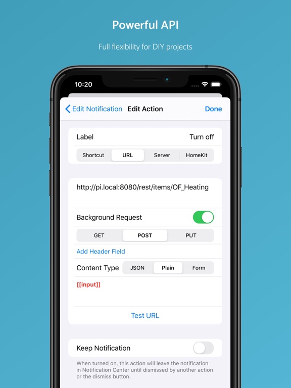 iPad Image of Pushcut: Shortcuts Automation