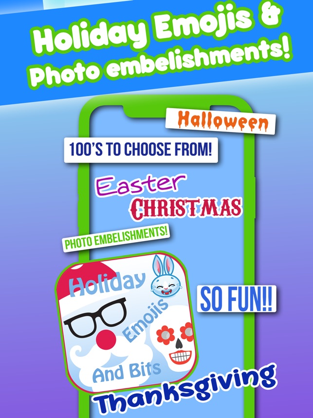 free holiday emojis for iphone