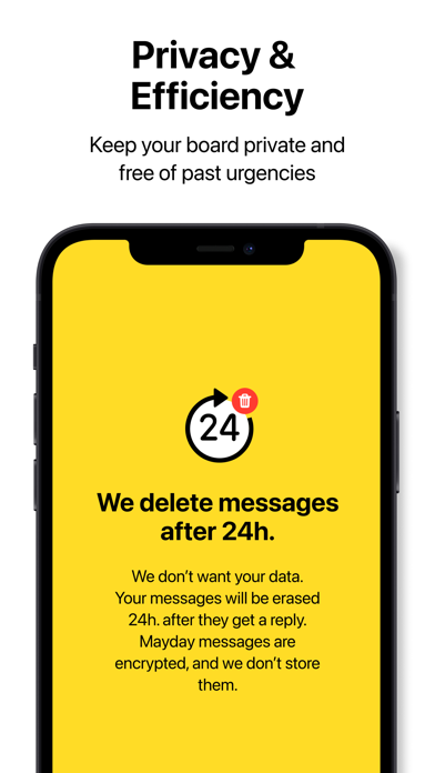 Mayday Secure Urgent Messenger screenshot 3