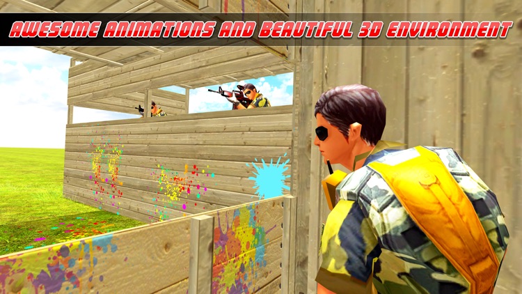 Paintball Combat Arena Shooter screenshot-3