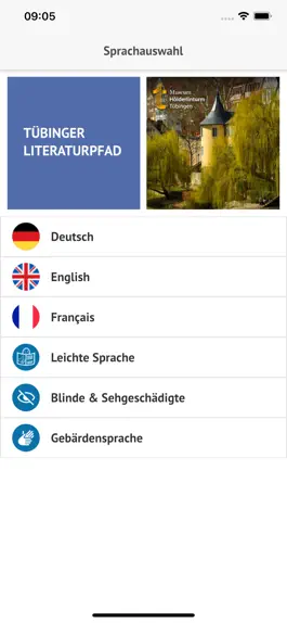 Game screenshot Literaturpfad Tübingen apk