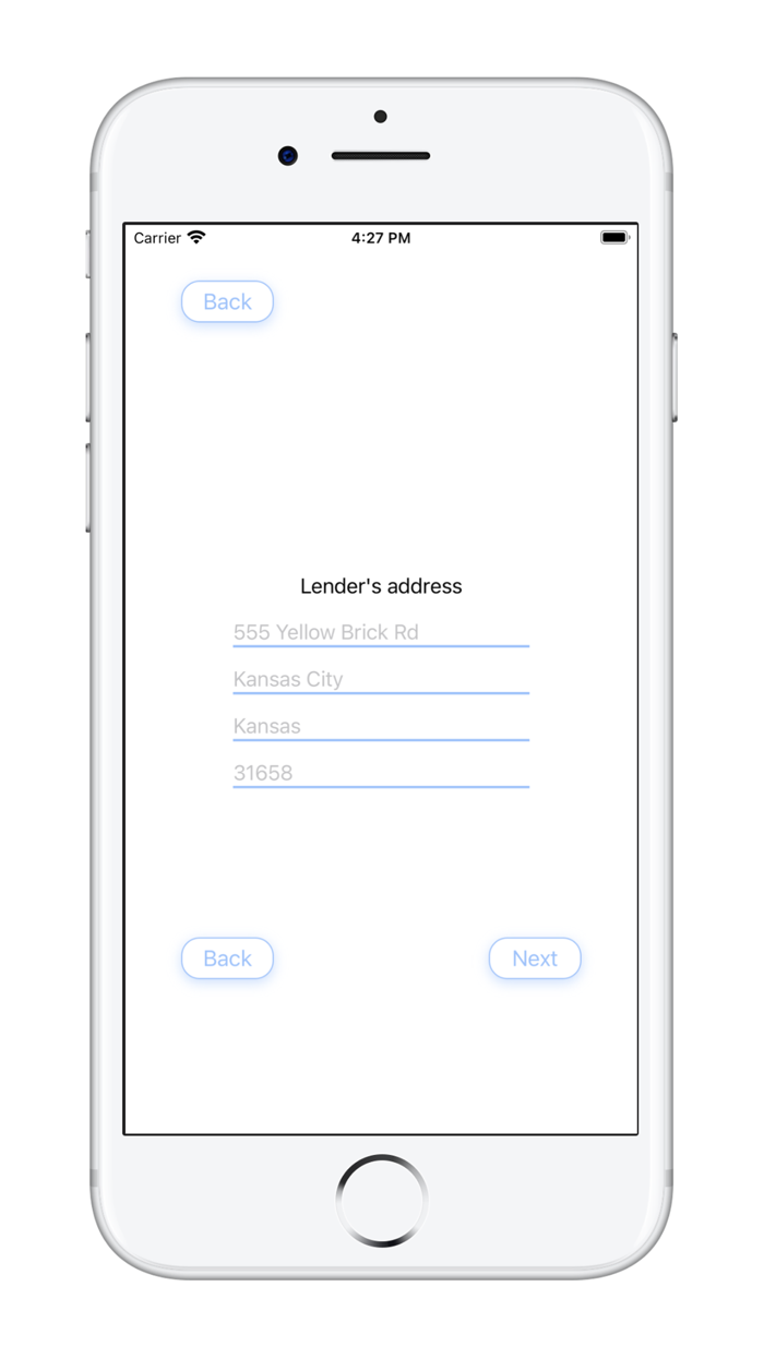 Borrow money tracking