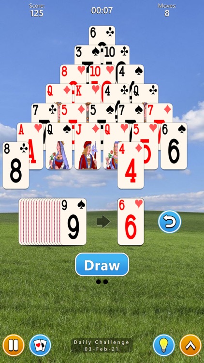 Pyramid Solitaire 4 in 1 Game screenshot-7