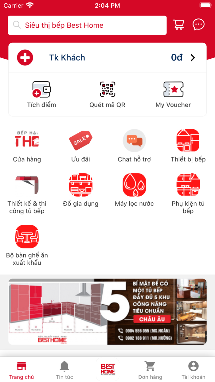 Besthome - Thiết bị nhà bếp