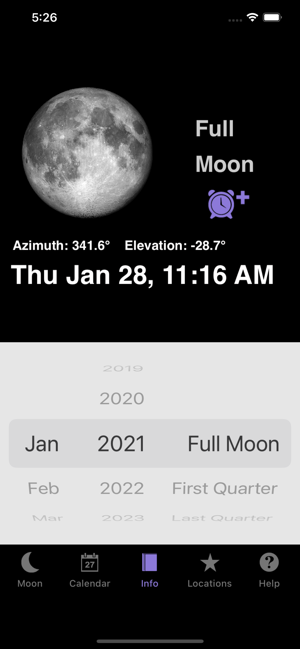 ‎Mondkalender Screenshot