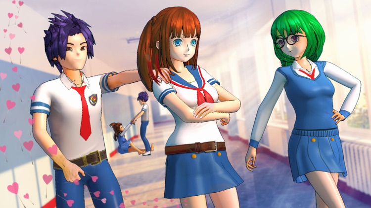 Anime Girl Yandere Life Sim