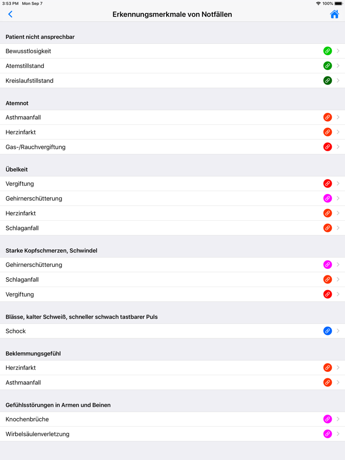 Erste Hilfe Infoflip
