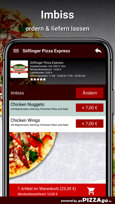 Söflinger Pizza Express Ulm screenshot 6