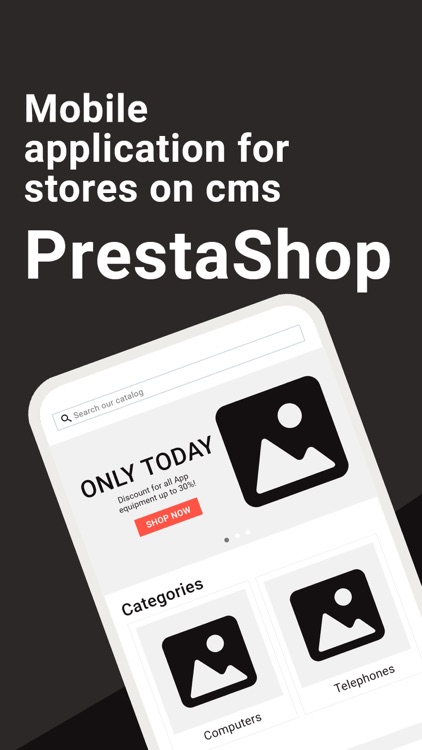 Mobile app for PrestaShop