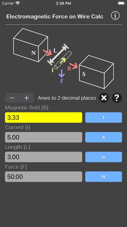 Electromagnetic Force on Wire screenshot-6