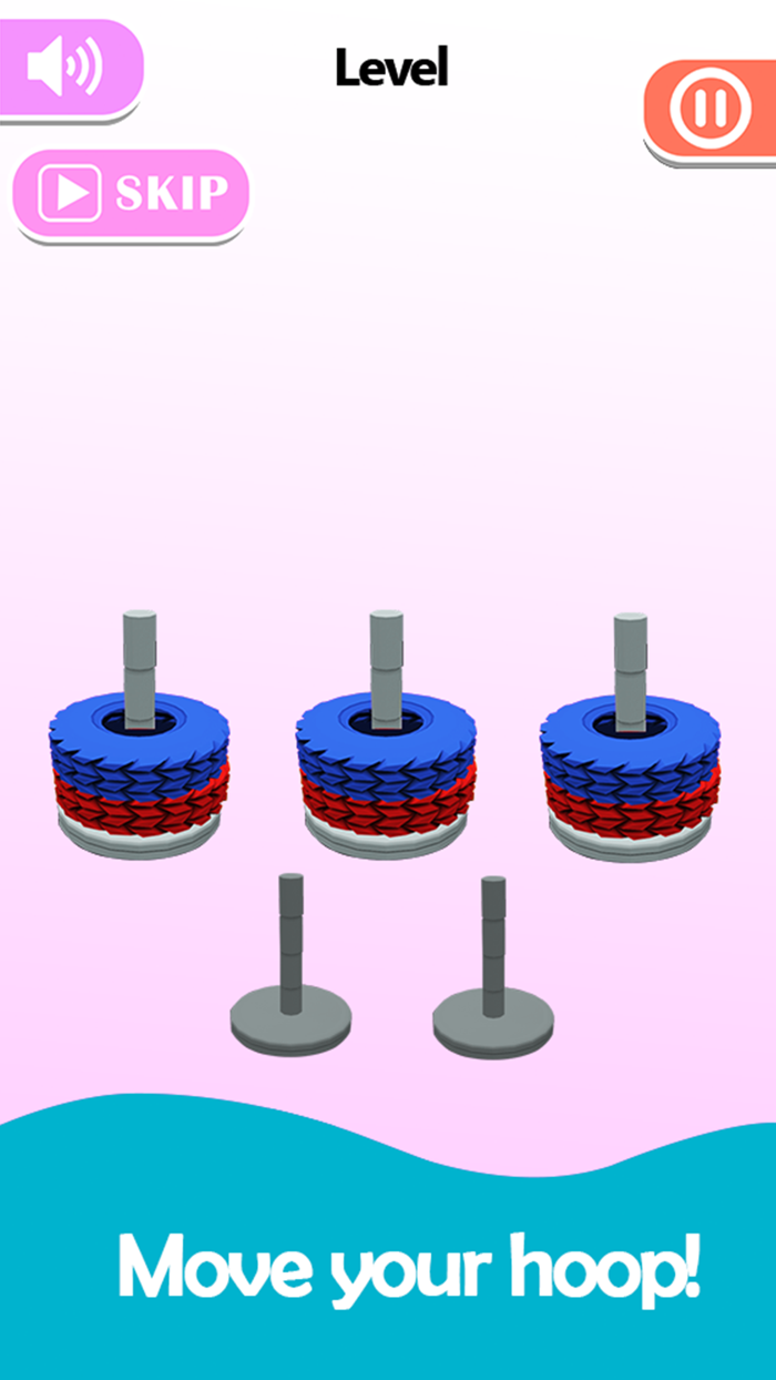 Stack Sort - Color Hoop