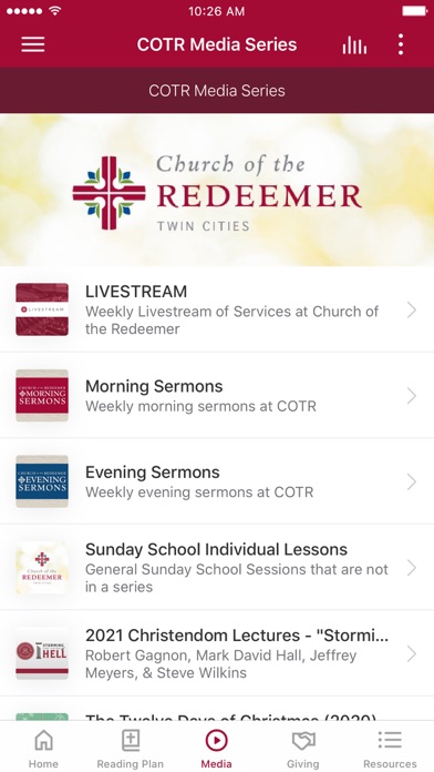 Church of the Redeemer App screenshot 2