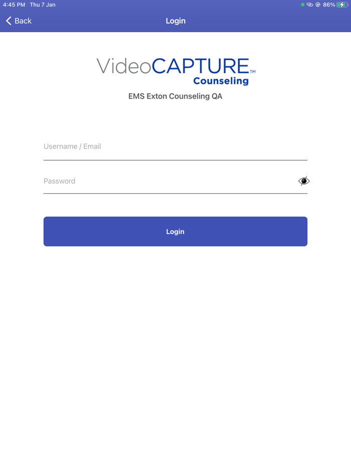 VideoCAPTURE™ Counseling