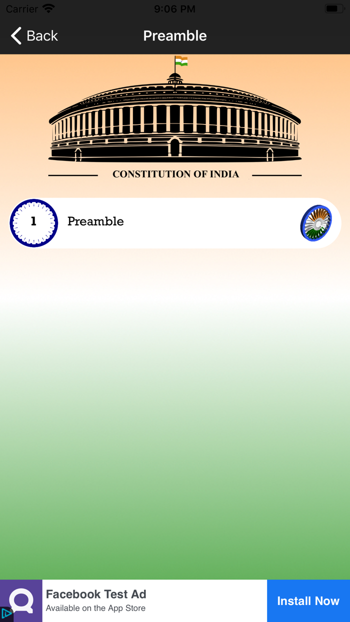 Constitution Of India-English