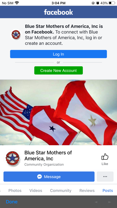 Blue Star Mothers of America! screenshot 4