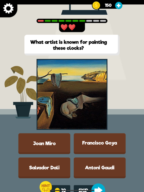 Hacks for Art: Quiz Game & Trivia App