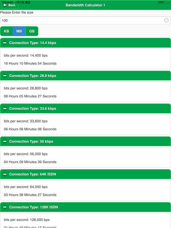 Bandwidth RAID Calculator App Price Drops