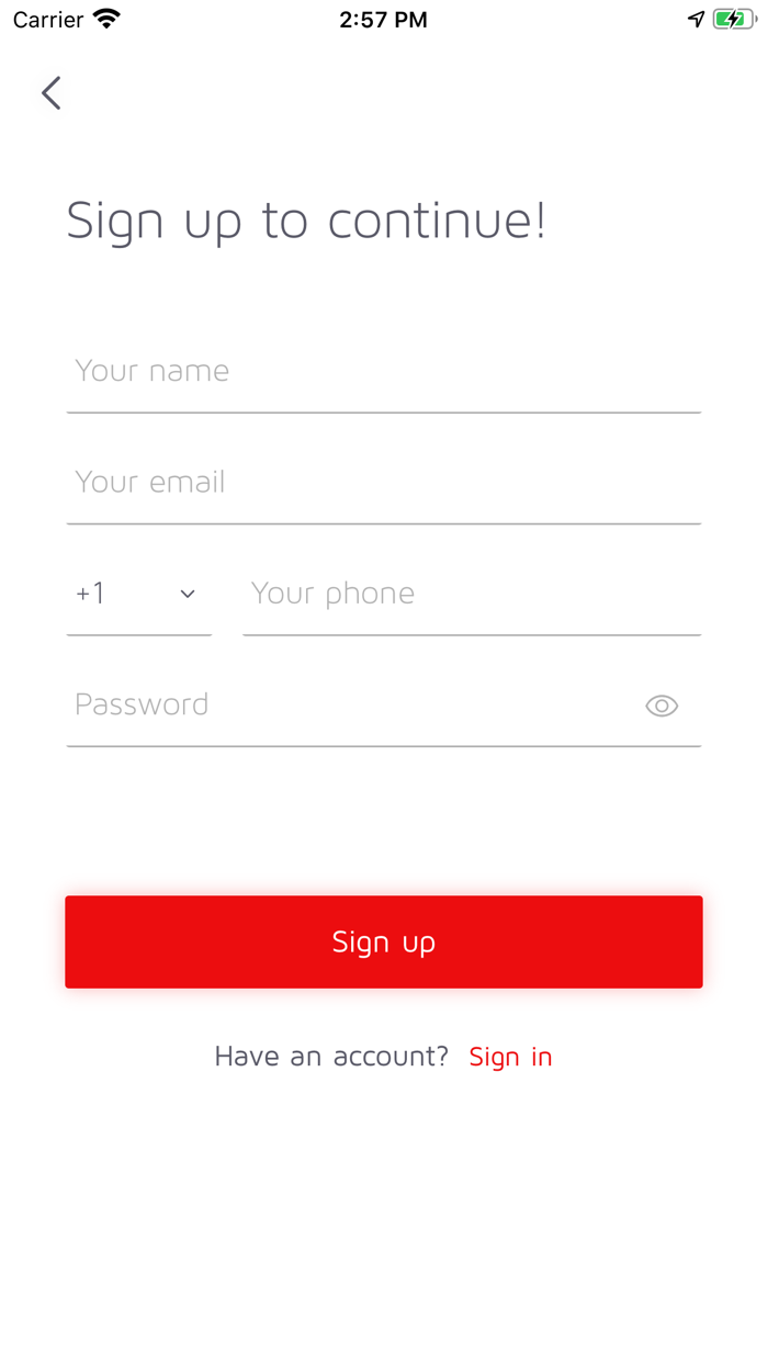 Intown - Food Delivery