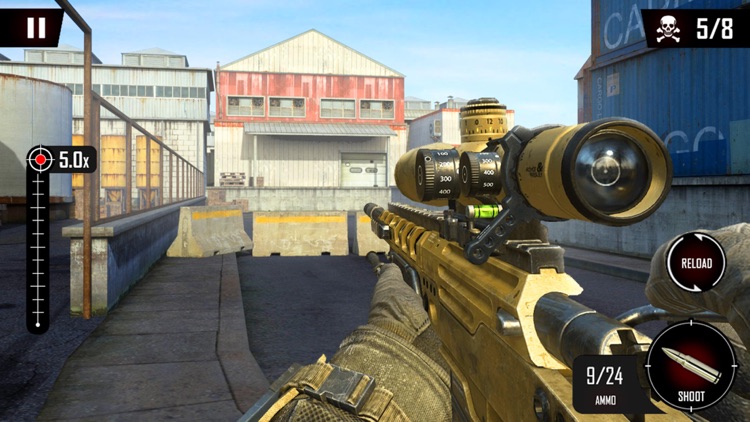 Modern Sniper Shooter Shooting