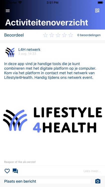 Lifestyle4Health netwerkevent