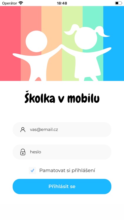 Školka v mobilu