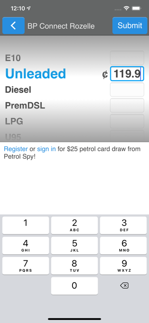 ‎Petrol Spy Australia Screenshot