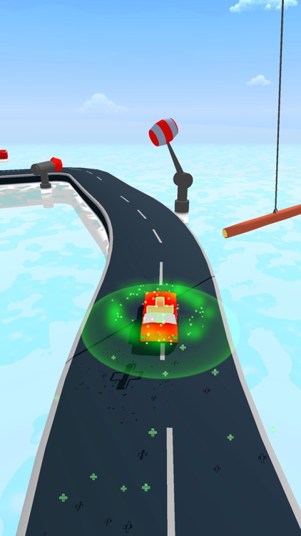 Blocky Car Rush 3D