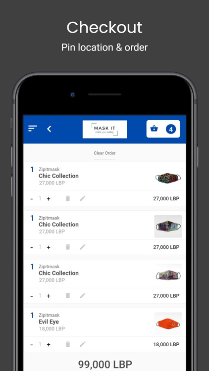 Mask it. Masks and accessories