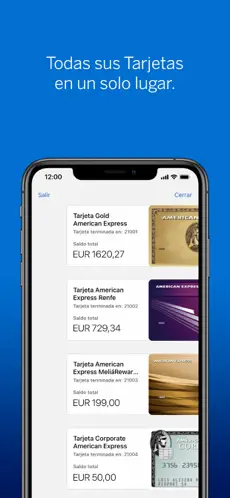 Screenshot 1 Amex España iphone