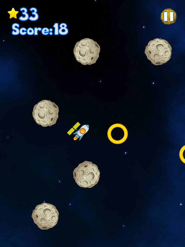 Asteroid Ring, game for IOS