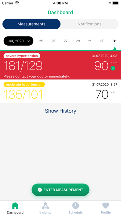 Joda - Blood Pressure App screenshot 3