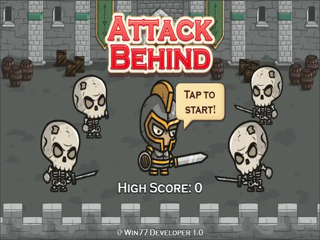 Attack Behind Win77, game for IOS