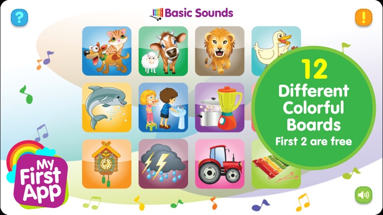 Basic Sounds - for toddlers