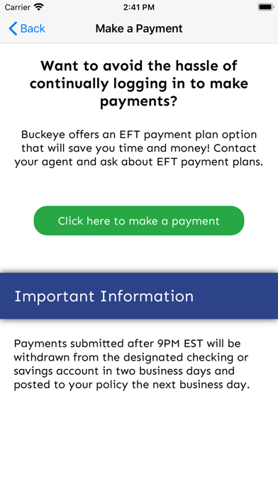How to cancel & delete Buckeye Insurance from iphone & ipad 4