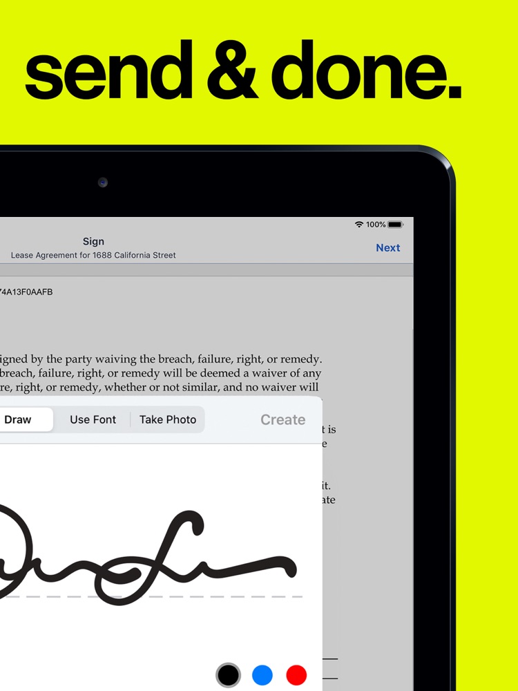 DocuSign - Upload & Sign Docs App for iPhone - Free Download DocuSign