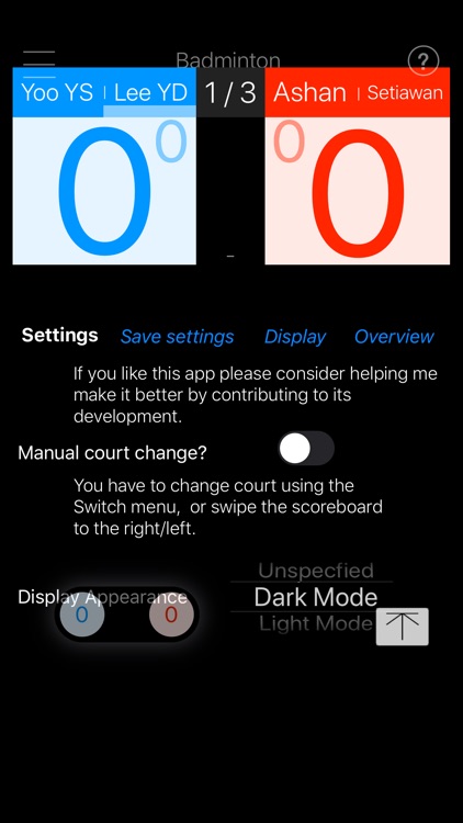 Badminton Scoreboard screenshot-7