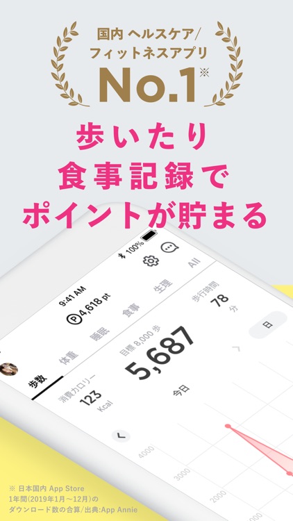 FiNC/フィンク ダイエット&ヘルスケア アプリ screenshot-0