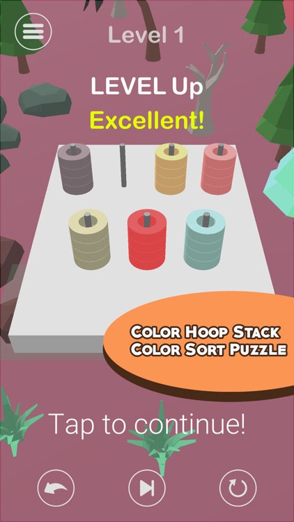 Color Hoop Stack - Sort Puzzle