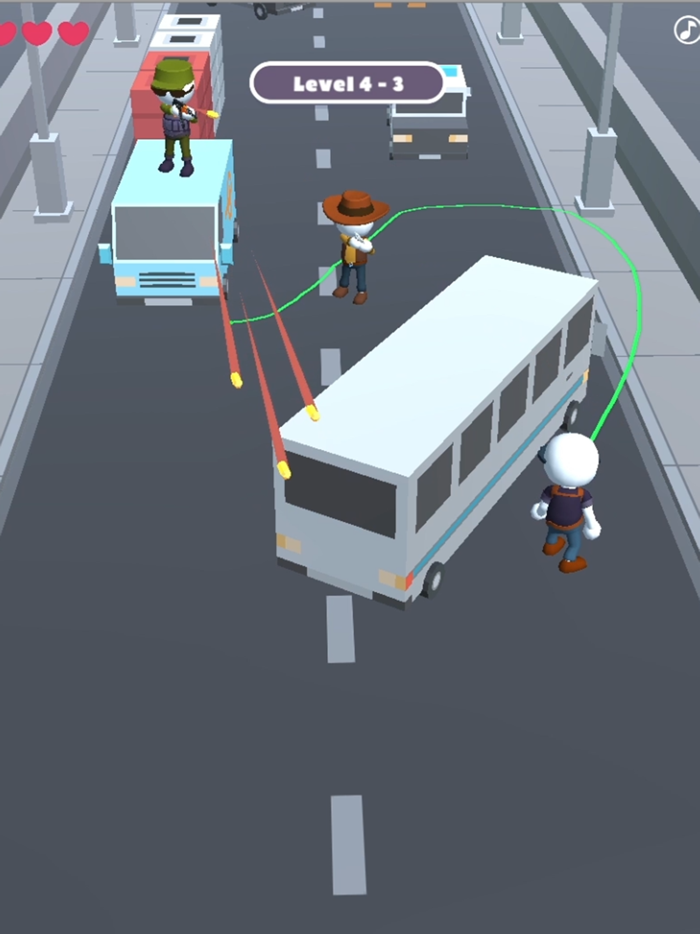 Dash Hero - Draw to attack