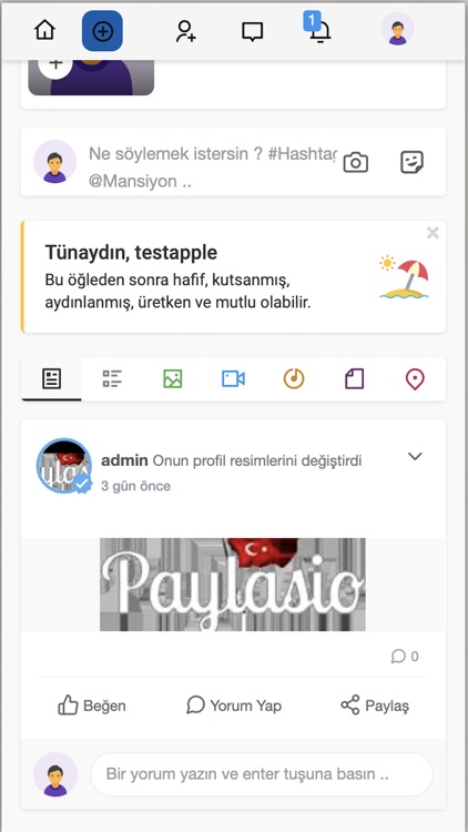 Paylasio – Yerli Sosyal Medya